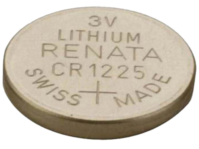 BATTERY, CR1225, knappcelle lithium